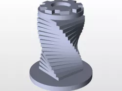 Paradox cube helix
