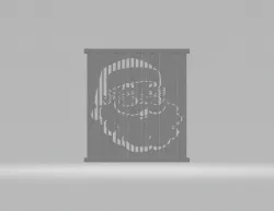 pillar image of santa