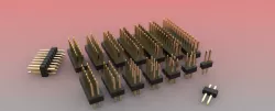 pin headers dual 1,27mm