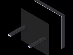 Push button two terminals/ Push Button de 2 terminales