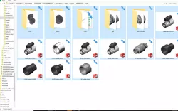 PVC Metric Pipe Fittings