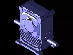 Radicon & David Brown Gearbox