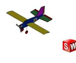 RC plane fix wing_trainer model