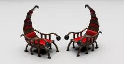 Royal scorpion chair