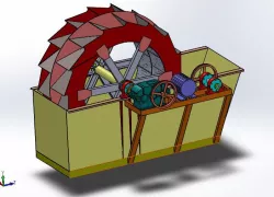 Sand Wheel Washer