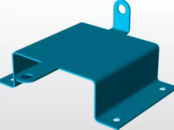 Sheet metal model