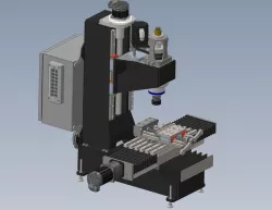 Solid Column Style CNC Milling Machine
