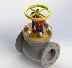 steam flow valve