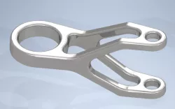 Steering wheel bracket