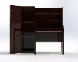 Study Table + Cupboard
