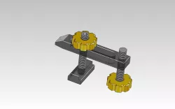 T-Track Toe - Edge Clamp