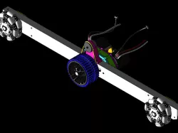 TEAM 2451 Pwnage P-Drive Prototype Chassis CAD