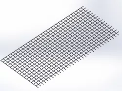 TELA TRANÇADA 4,5x40x40mm