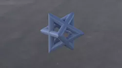Tetrahedron Wire Mash
