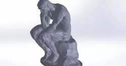 Thinking Man Statue