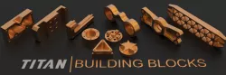 Titans of CNC building block parts