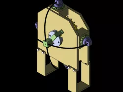 Tubes pointing machine