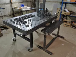 Welding table, 1500x1000, d16