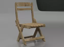 Wooden Foldable Chair