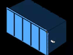 2000 lts Bio-Toilet tank
