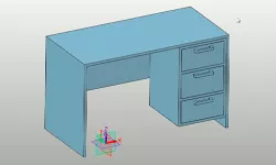 3D Computer Desk