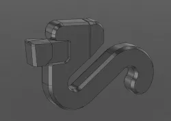 3d Printable Locking Bicycle Bag Holder