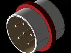 6 PIN Connector Male.
