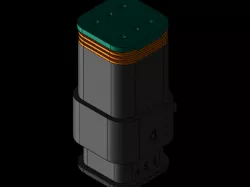 6-pin male deutsch connector