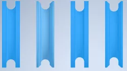 6mm Urethane Belt Pulleys for 1/2" Hex Shaft