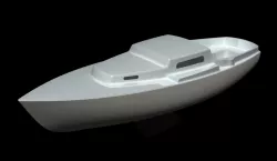 Albin Viggen sailing boat hull and deck