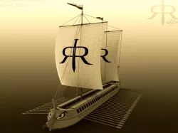 Ancient Roman Warship