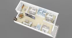 Apartment-Flat-FloorPlan-3D