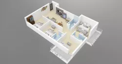 Apartment-Flat-FloorPlan-3D