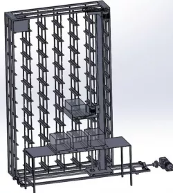 automated storage and retrieval system 3D Models | Page 1 | STLFinder