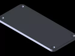Baseline CAD of Adafruit FeatherBoard PCB