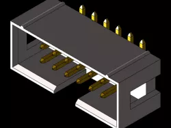 boxed header 2x6 SMD