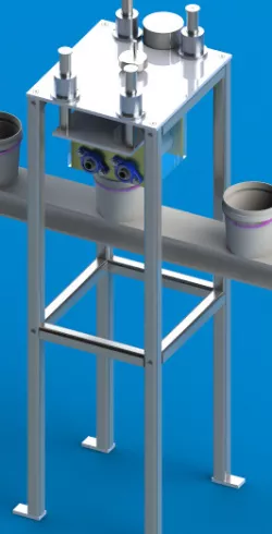 Bucket capping machine