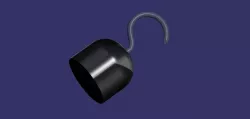 Captain hook hand - carlig pirat
