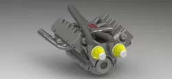 Car Engine V6 Supercharged