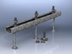 Cast-in Channel M12