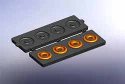 cast iro mold for baking pizza ring