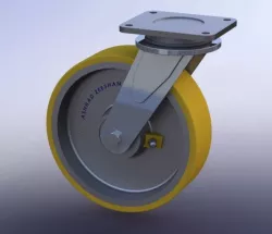 CASTER WHEEL ASSEMBLY