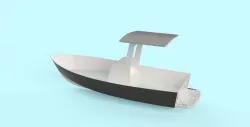 Center Console Planing Hull Concept (2018)