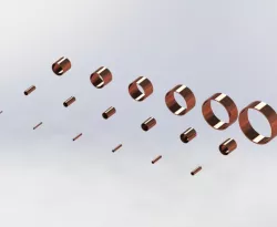Copper Pipes, Type K,L,M - Design table configurable - Based on ASTM B88 standard