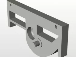 Crankshaft support - suport arbore - drawing