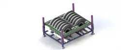 Crown Wheel or Flywheel Returnable Rack