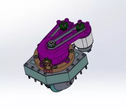 Diff Swerve - 3D printable housing SLS