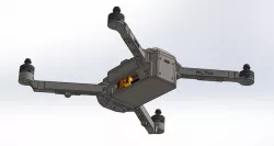 DIY Mini Folding Quadcopter Drone V1.0