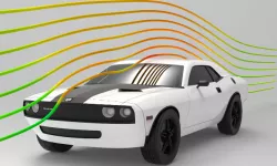 Dodge Challenger with CFD Results