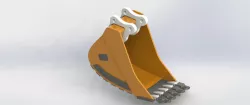 Excavator Bucket Assembly